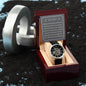 Wedding Gift For Father Of The Bride, Men's Open Work Watch