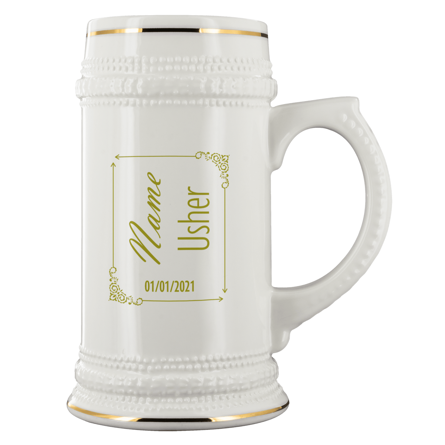 Personalized Groomsmen Beer Stein Set - Giftagic