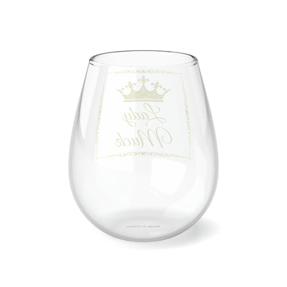 Lady Muck Stemless Wine Glass, 11.75oz