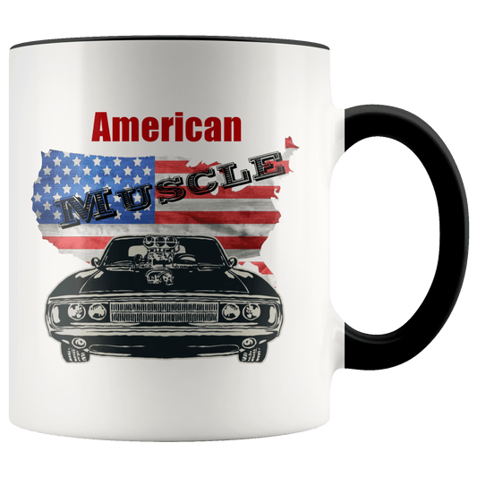 American Muscle Accent Mug - Omtheo Gifts