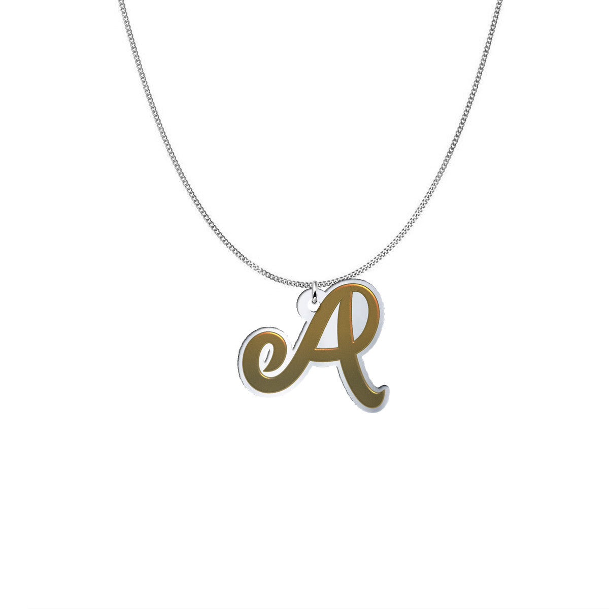 Personalized Letter Pendant Necklace