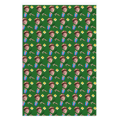 Personalized Photo Christmas Gift Wrapping Paper
