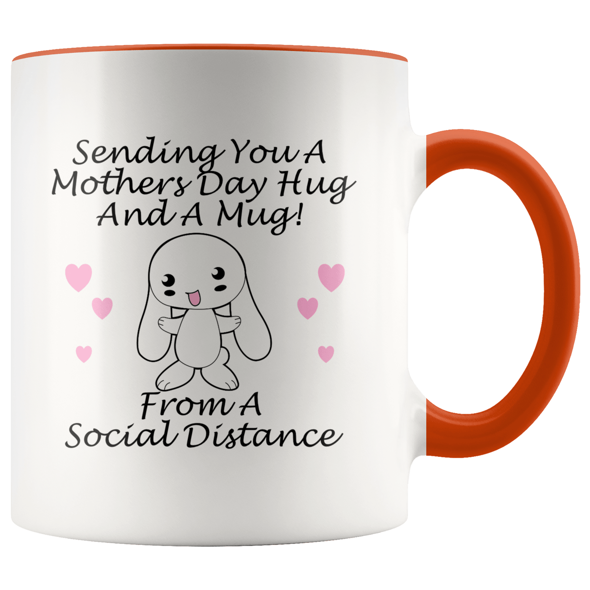 Mothers Day Social Distance Hug Mug - Giftagic
