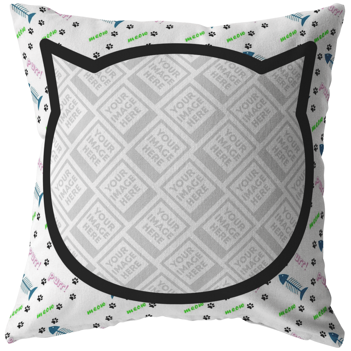 Personalized Cat Pillow - Omtheo Gifts