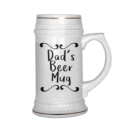 Dad's Beer Mug Stein - Omtheo Gifts