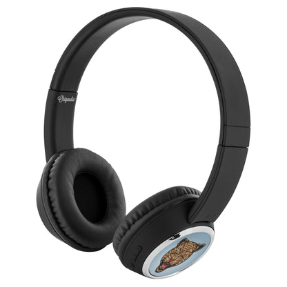 Bluetooth Beebob Headphones With Jaguar Face Design
