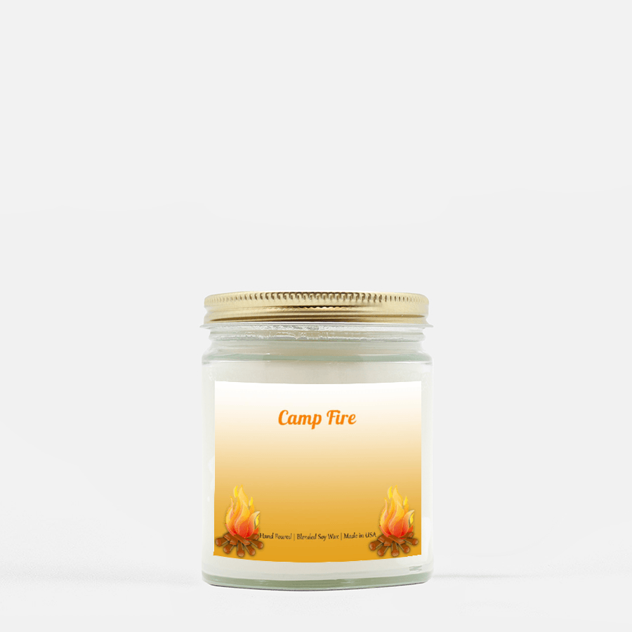 Personalized Hand Poured Scented Candle - 9oz - Giftagic