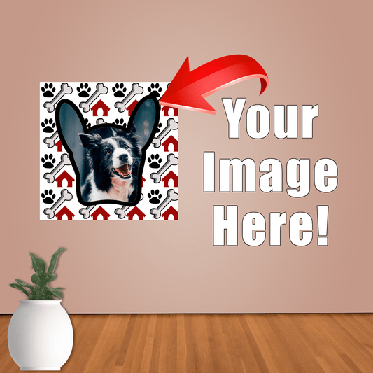Dog Picture Frame - Personalized Canvas - Omtheo Gifts