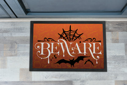 Halloween Doormat, Beware