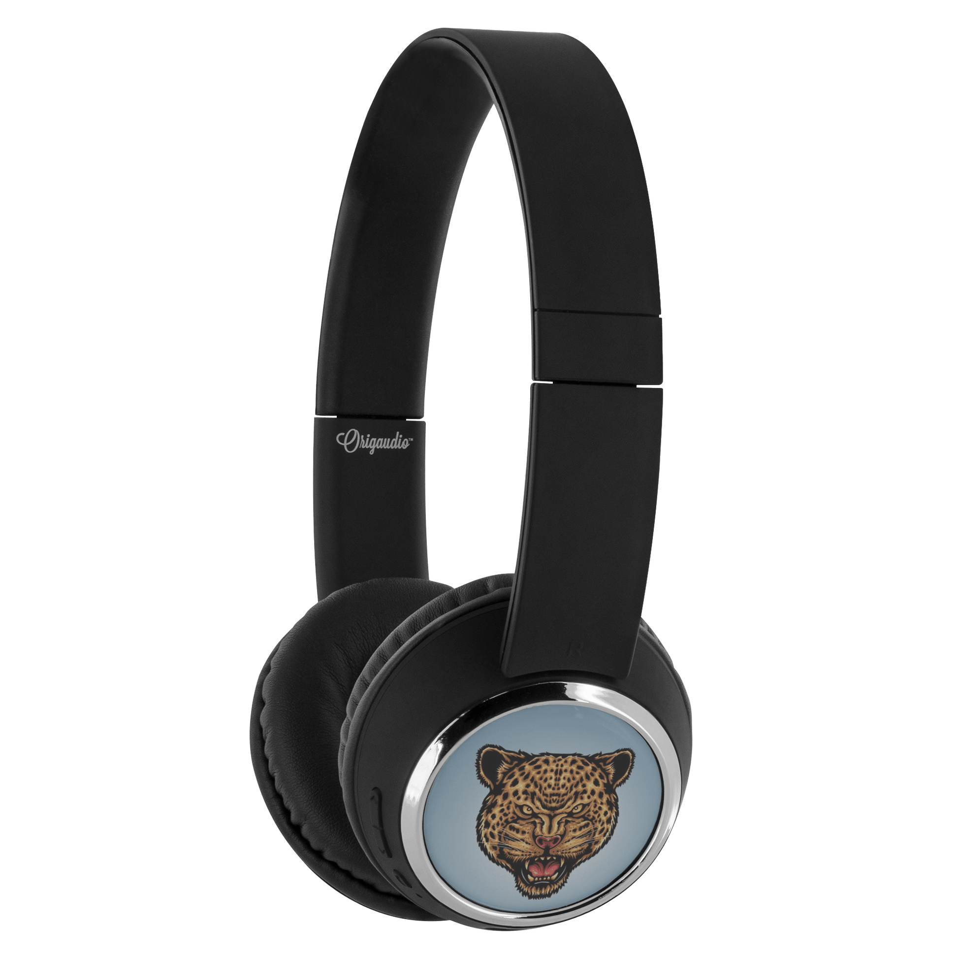 Bluetooth Headphones With Jaguar Face Design - Omtheo Gifts