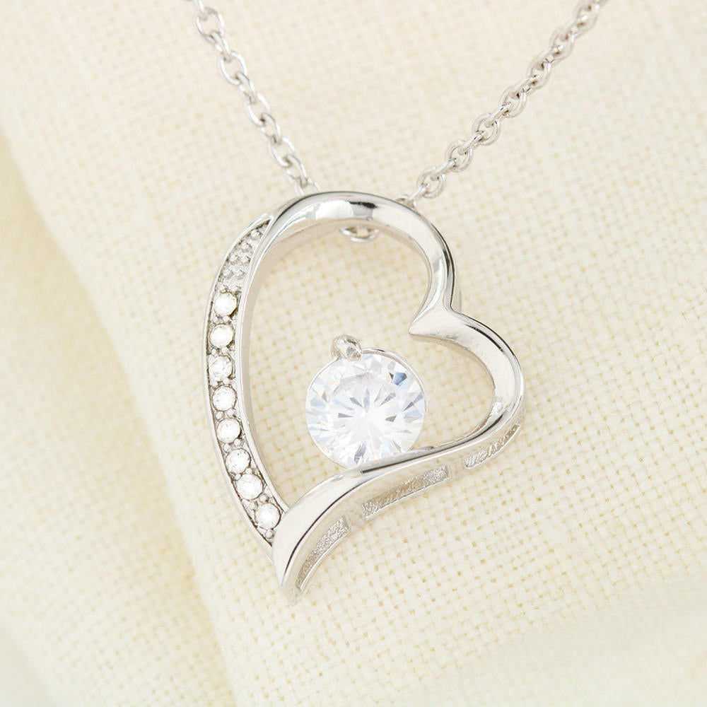 To My Wife 65th Birthday Forever Love Necklace