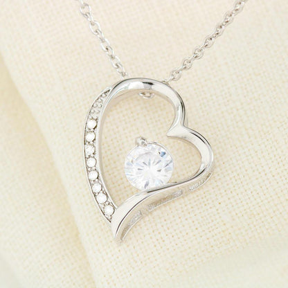 To My Cat Mommy, Remembrance Forever Love Heart Necklace, Gift For Loss Of Pet - Giftagic