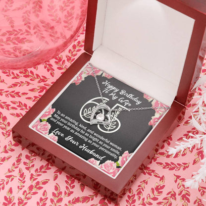 To My Wife 65th Birthday Forever Love Necklace