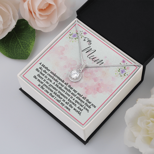 To My Mum Eternal Hope Necklace, A Mother Understands