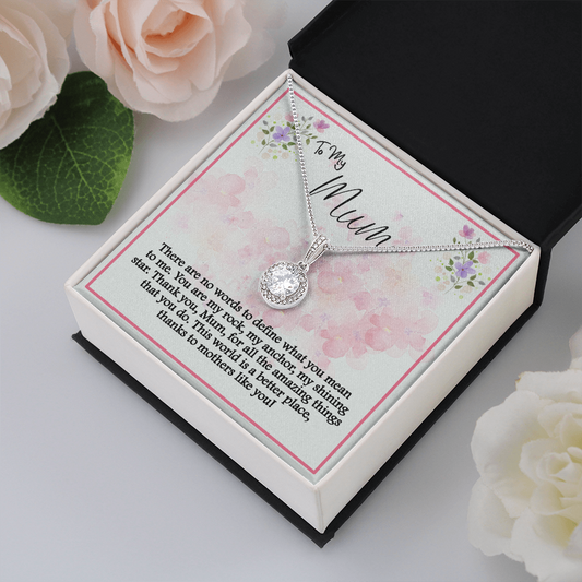 To My Mum Eternal Hope Necklace