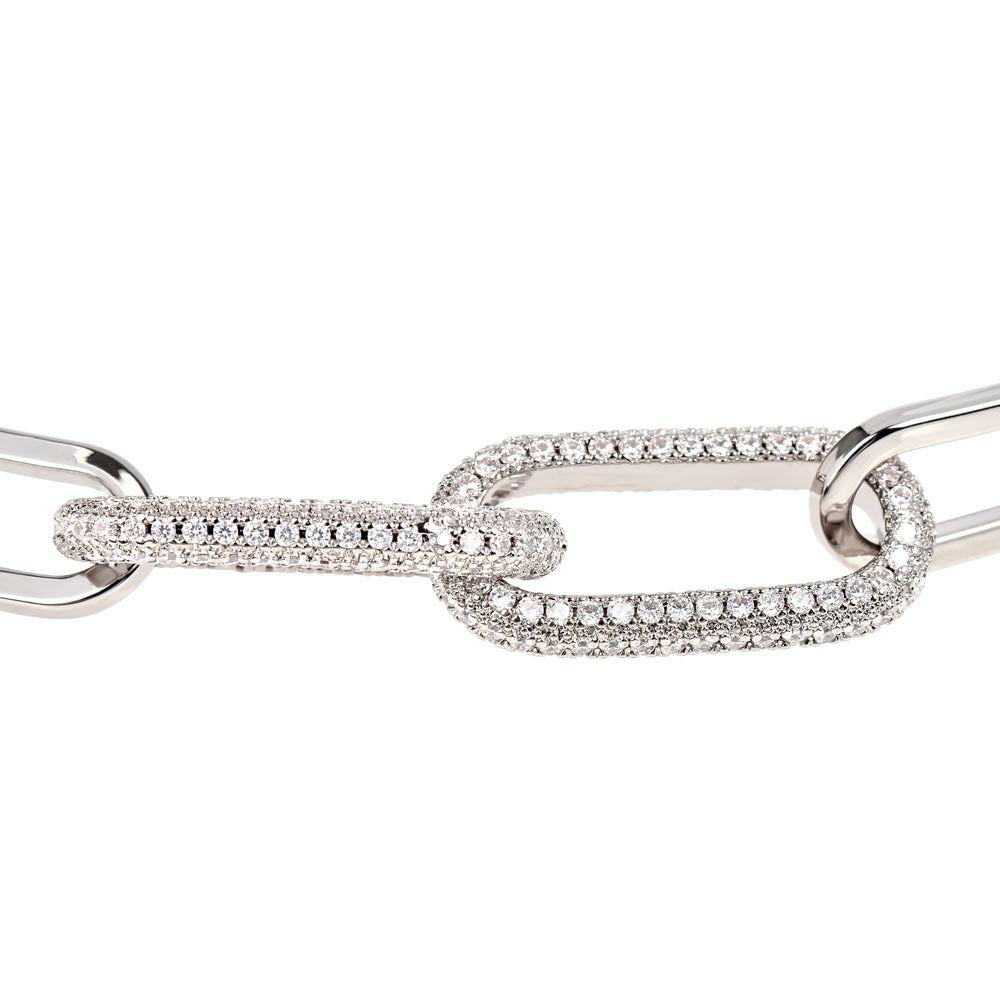 To My Wonderful Mom Forever Linked Necklace
