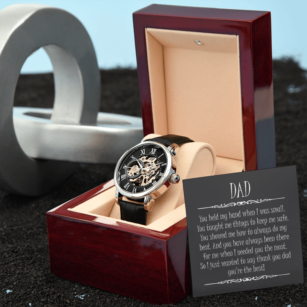 Gift For Dad, Men's Open Work Watch