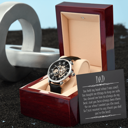 Gift For Dad, Men's Open Work Watch