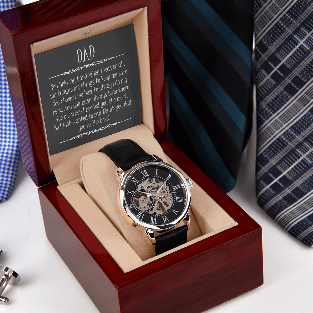 Gift For Dad, Men's Open Work Watch