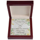 Matron Of Honor Delicate heart Necklace