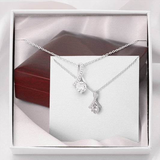 To My Mom On My Wedding Day Alluring Beauty Necklace
