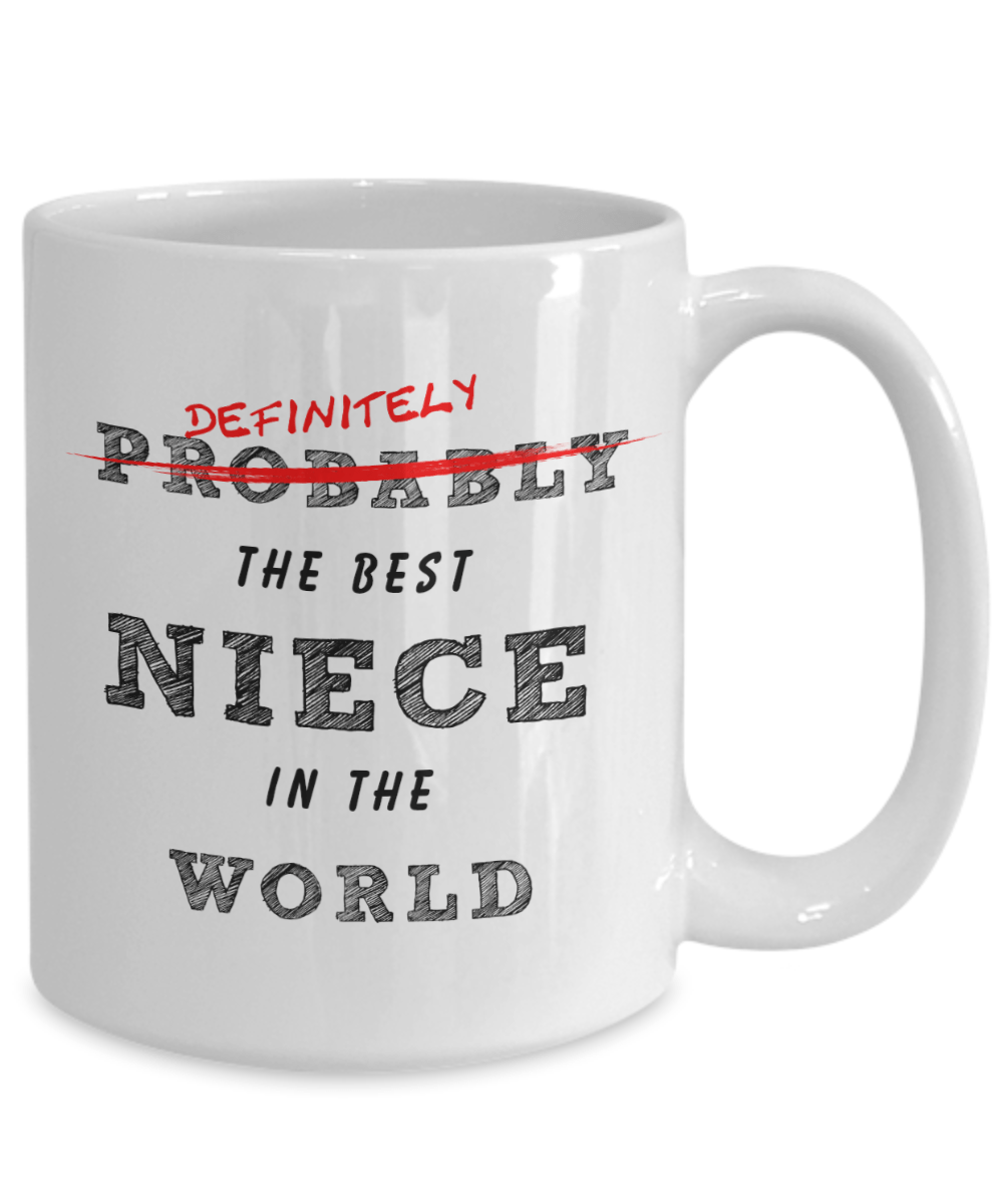 Best Niece In The World Coffee Mug - Omtheo Gifts