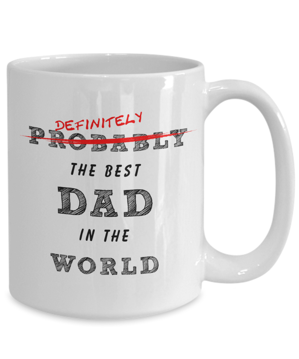 Best Dad In The World Coffee Mug - Omtheo Gifts