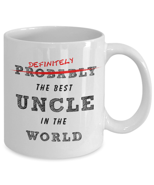Best Uncle In The World Coffee Mug - Omtheo Gifts