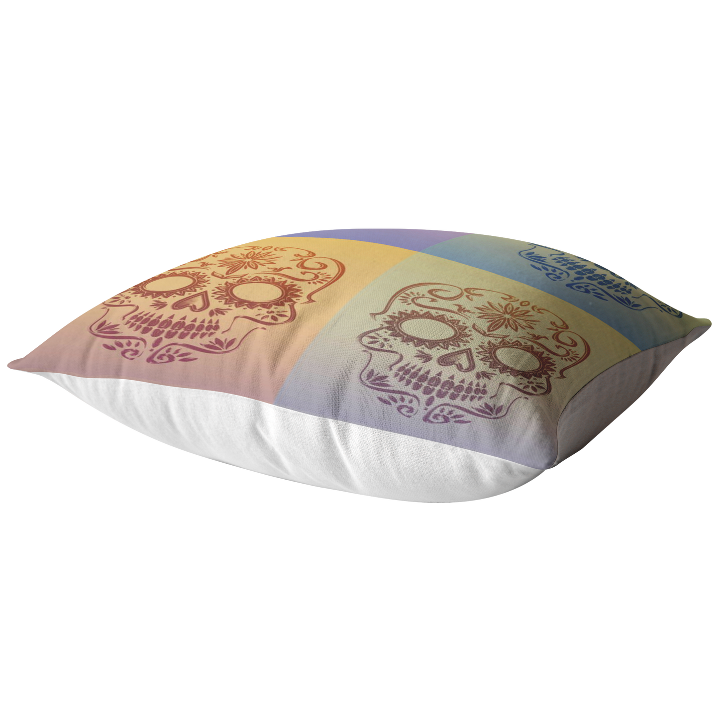 Sugar Skull Pop Art Pillow - Omtheo Gifts