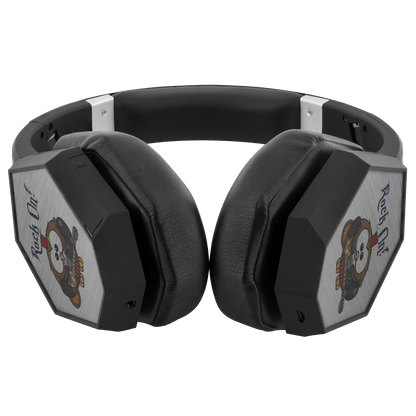 Wireless Bluetooth Headphones With Rock On Owl Design - Omtheo Gifts