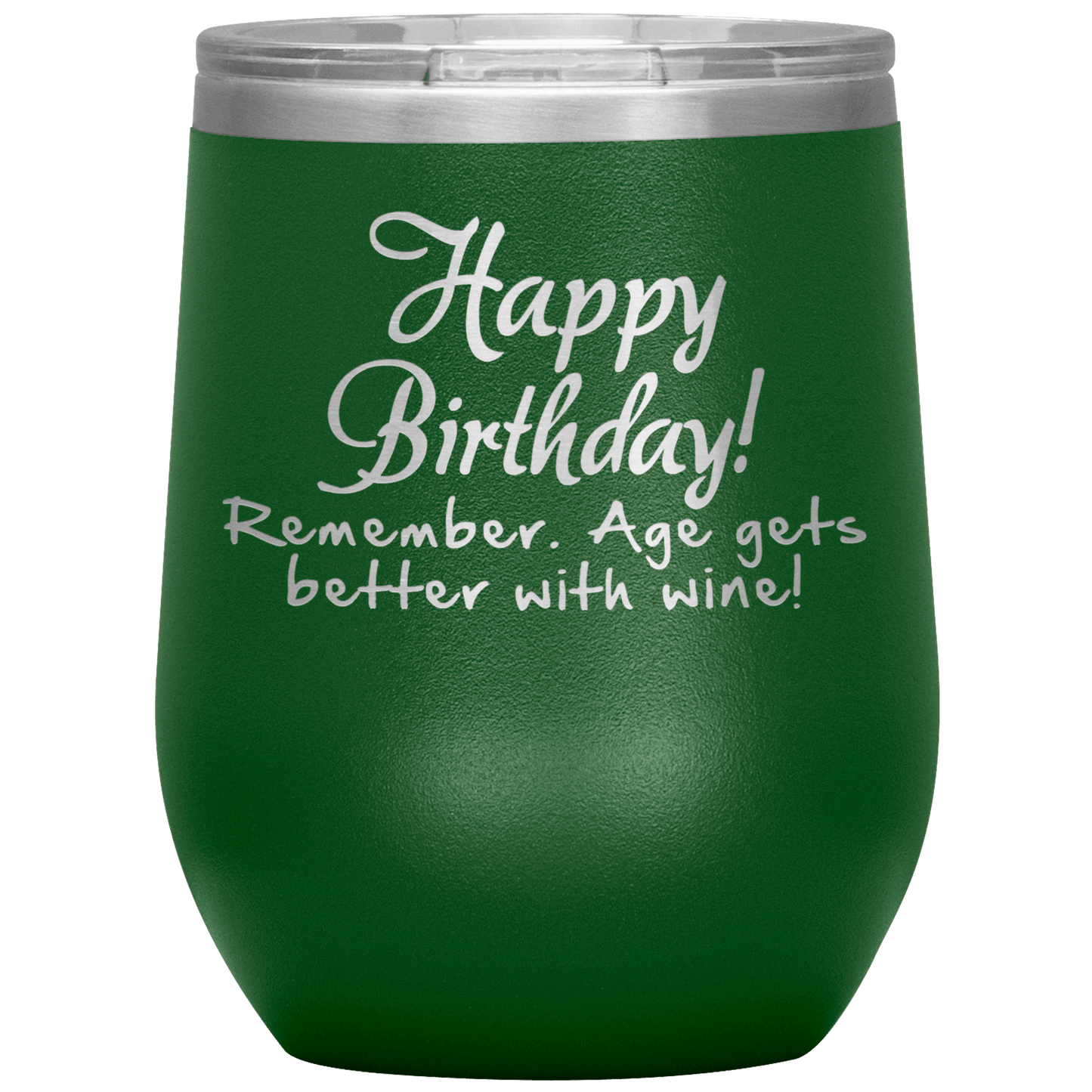 Happy Birthday Wine Tumbler - Omtheo Gifts