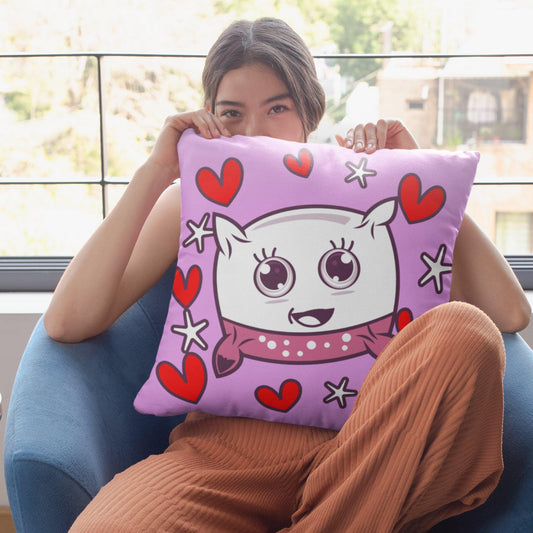 Cute Kawaii Pillow - happy - Giftagic