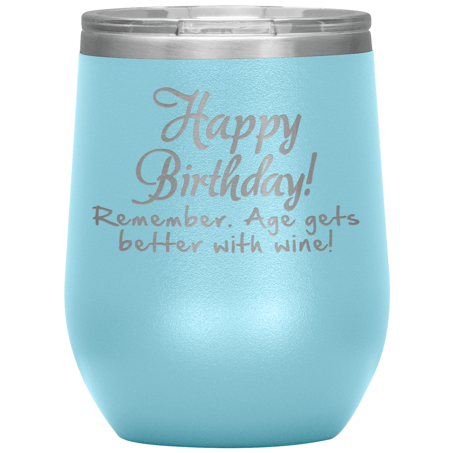 Happy Birthday Wine Tumbler - Omtheo Gifts