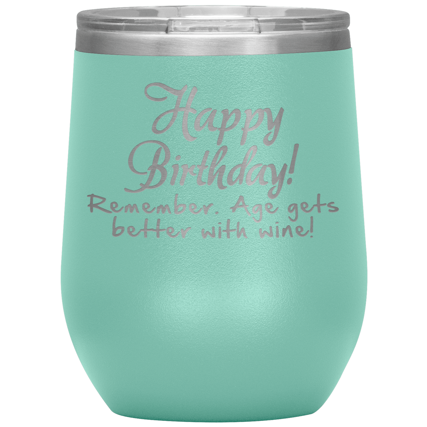 Happy Birthday Wine Tumbler - Omtheo Gifts