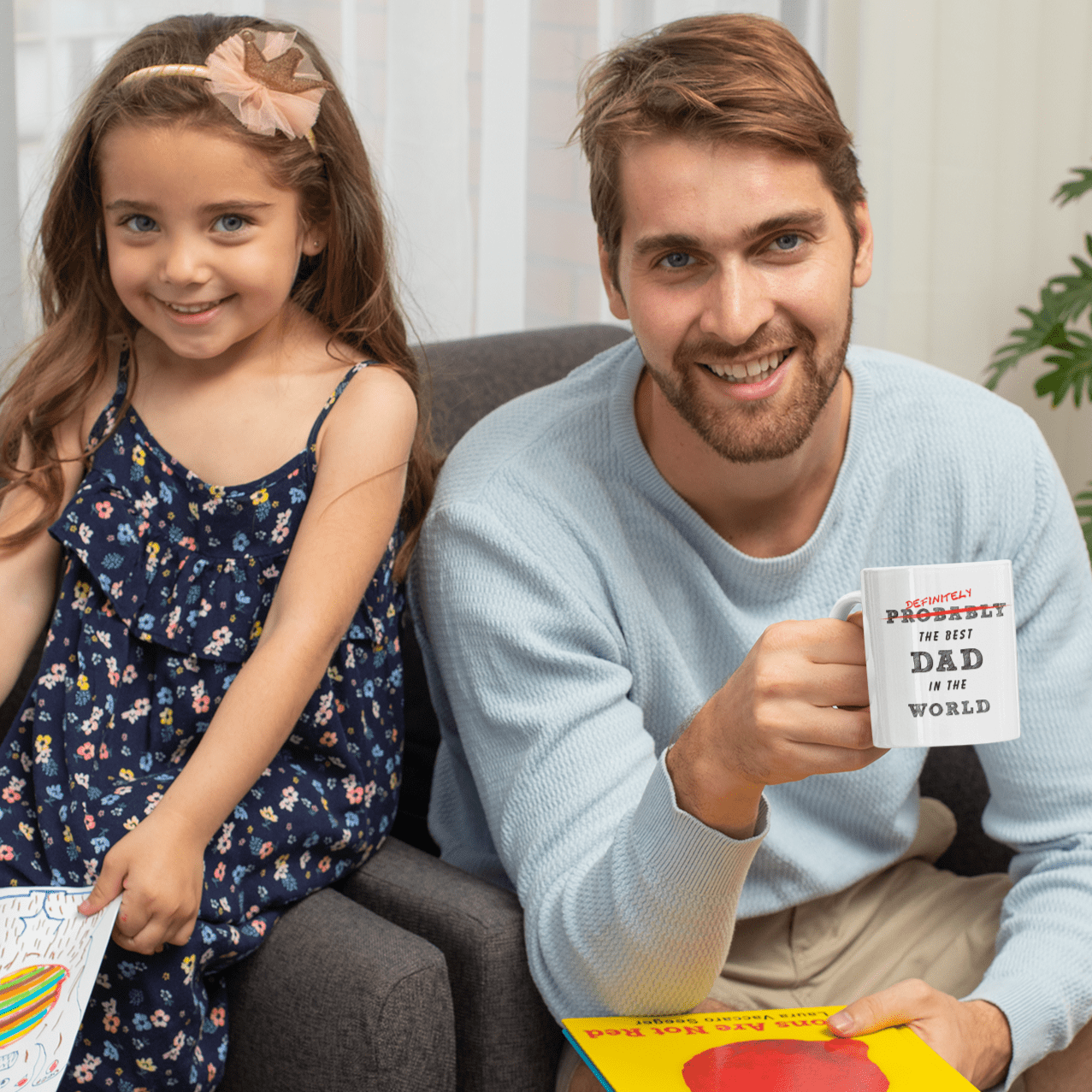 Best Dad In The World Coffee Mug - Omtheo Gifts