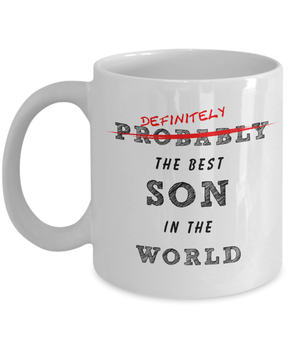 Best Son In The World Coffee Mug - Omtheo Gifts