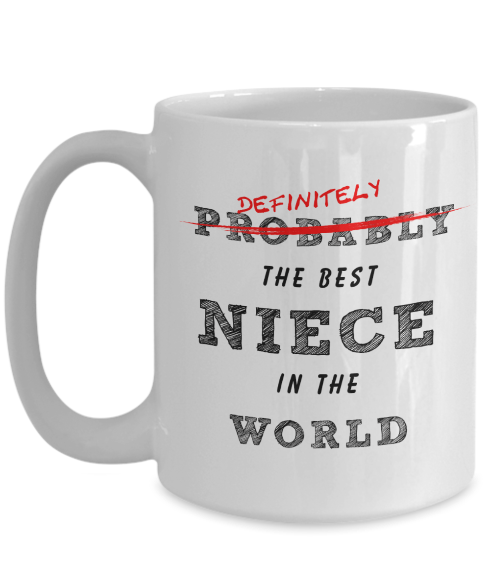 Best Niece In The World Coffee Mug - Omtheo Gifts