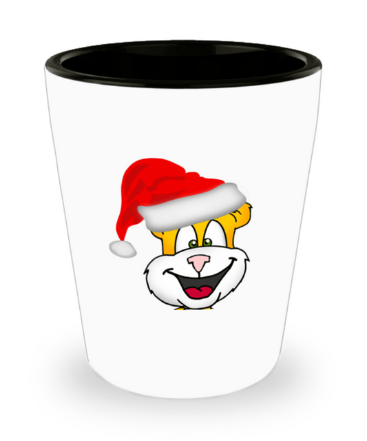 Santa Cat Shot Glass - Omtheo Gifts