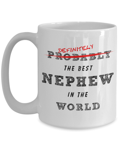 Best Nephew In The World Coffee Mug - Omtheo Gifts
