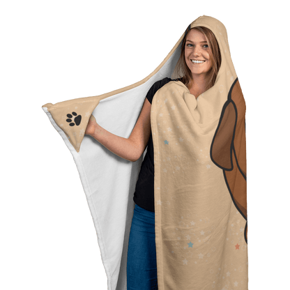 Cute Dog Hooded Blanket - Giftagic