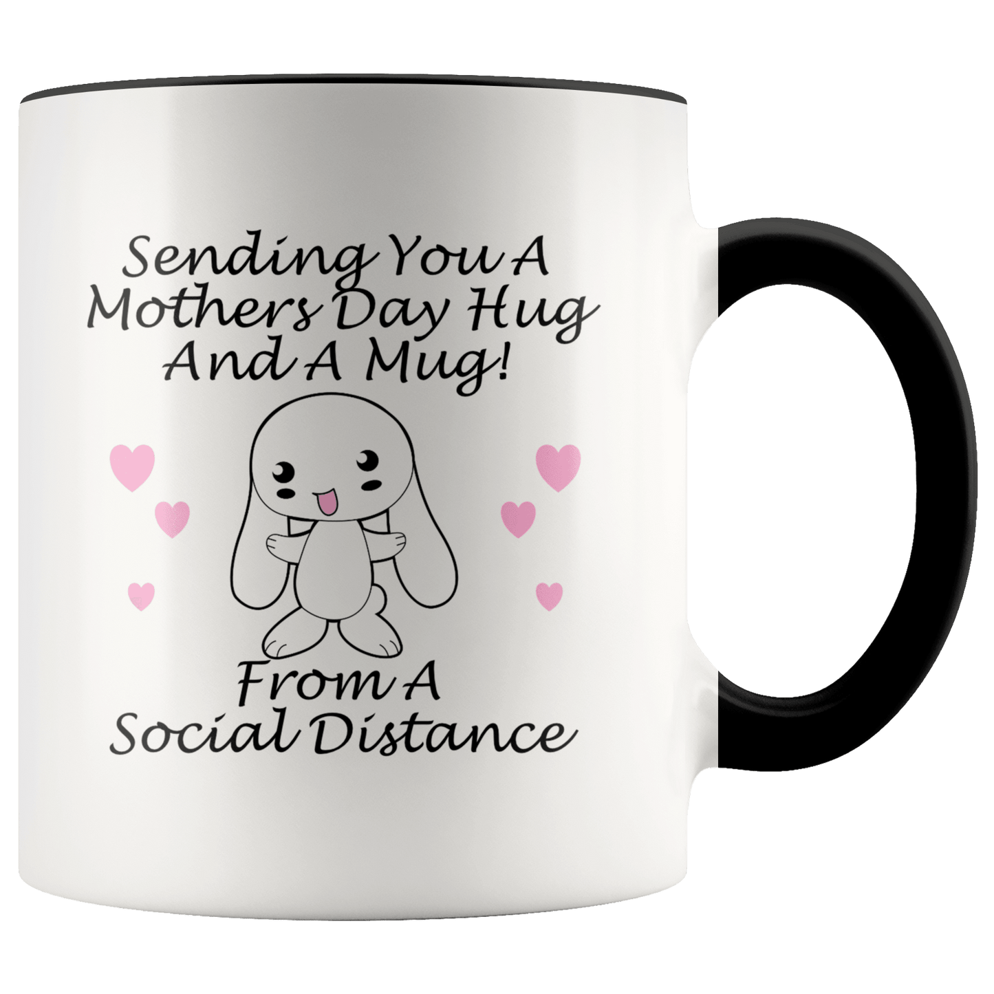 Mothers Day Social Distance Hug Mug - Giftagic