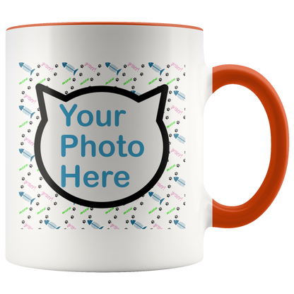 Personalized Cat Photo Mug