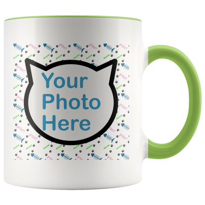 Personalized Cat Photo Mug