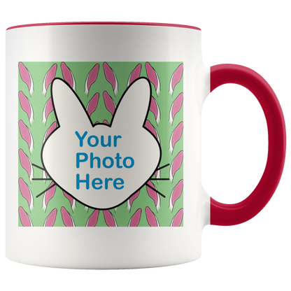 Personalized Bunny Photo Mug