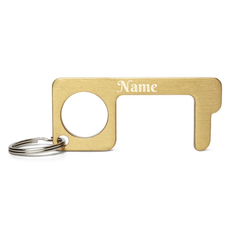 Personalized Name Engraved Brass Touch Tool - Giftagic
