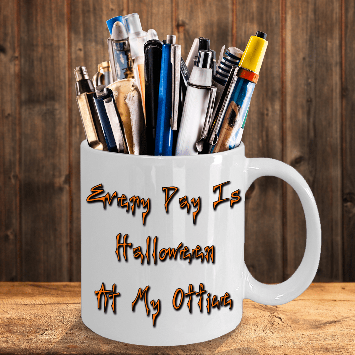 Every Day Is Halloween At My Office Mug - Omtheo Gifts