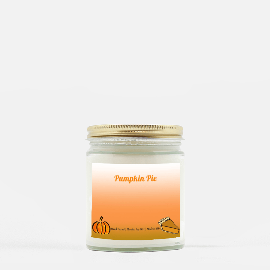 Personalized Hand Poured Scented Candle - 9oz - Giftagic