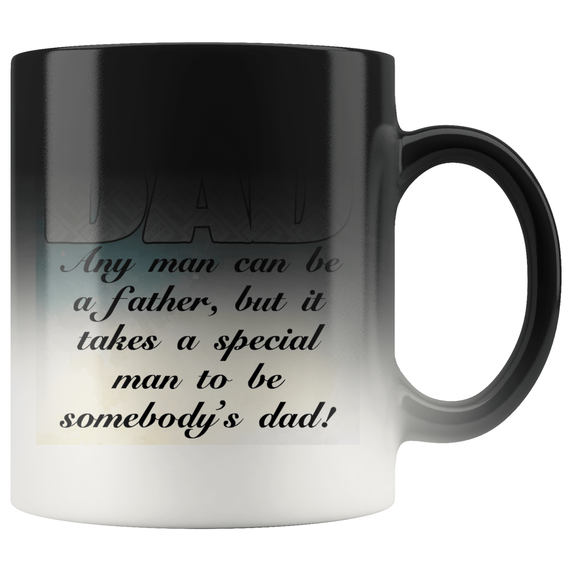 Personalized Dad Photo Magic Mug - Omtheo Gifts