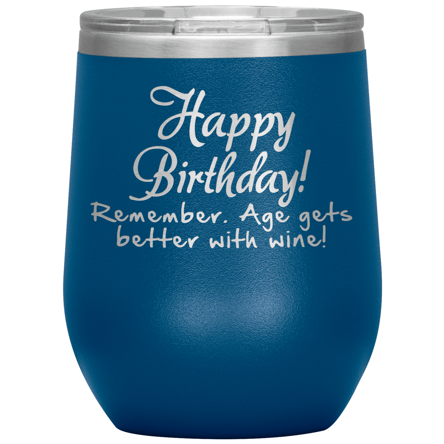 Happy Birthday Wine Tumbler - Omtheo Gifts